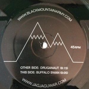 BLACK MOUNTAIN Druganaut 45 RPM Vinyl Record Full EP Jagjaguar Records Cat JAG72